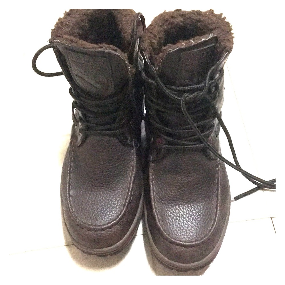 Leather Pajar Men Winter Boots